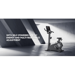 Rower Treningowy Elektromagnetyczny Pionowy B11 V3 LED Gymost (GYM-B11-V3-LED)